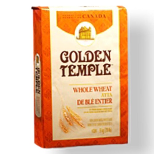 Golden Temple Whole Wheat Atta Flour 20lb
