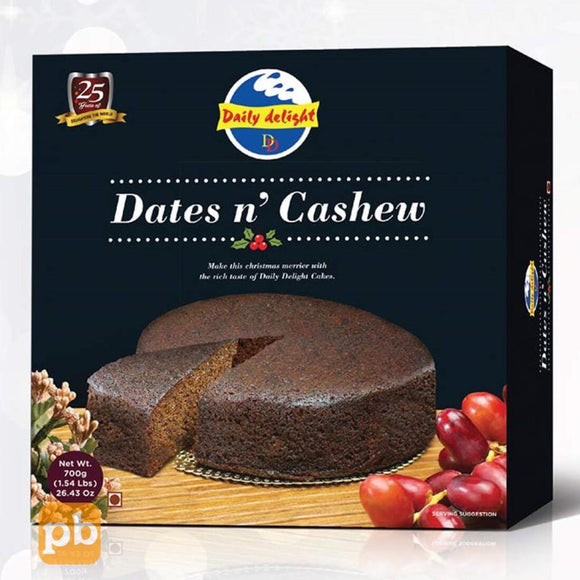 Daily Delight Dates N Cashew Cake 700g