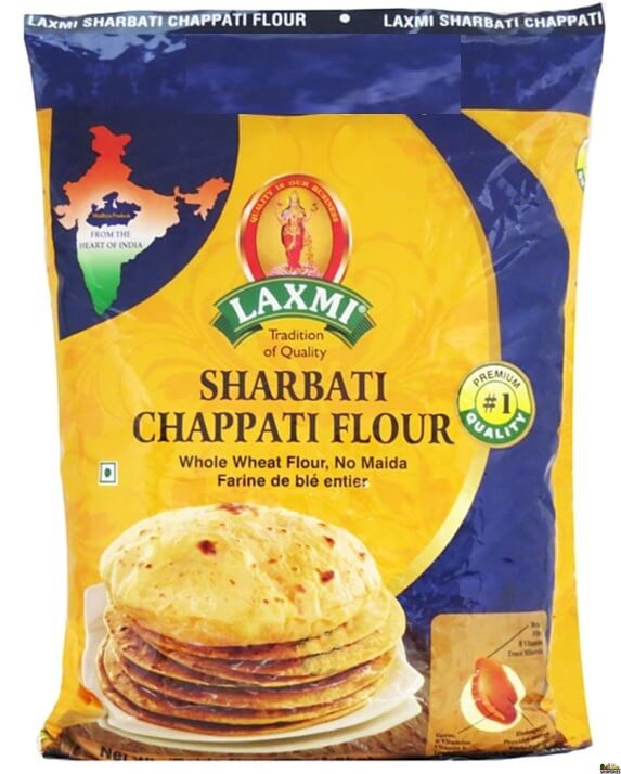 Laxmi Sharbati Whole Wheat Flour 20lb